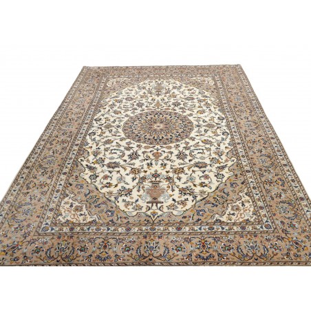 Tappeto Kashan Persia marrone 202x302