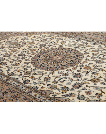 Tappeto Kashan Persia marrone 202x302