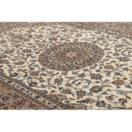 Tappeto Kashan Persia marrone 202x302