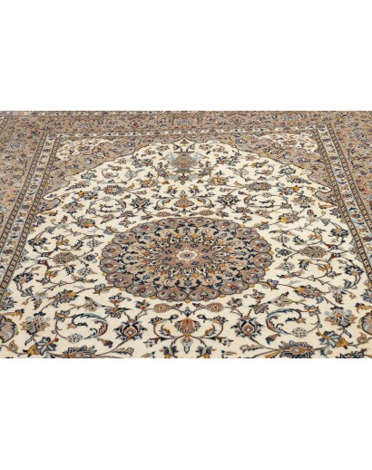 Tappeto Kashan Persia marrone 202x302