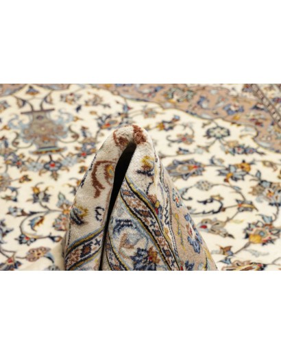 Tappeto Kashan Persia marrone 202x302