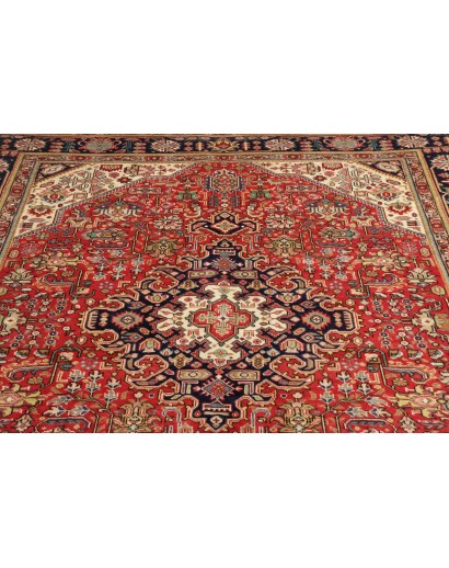 Tappeto Tabriz Persia marrone 200x298