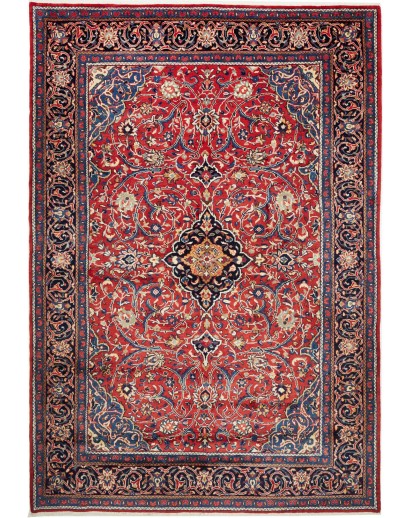 Tappeto Sarough Persia marrone grigio 210x310