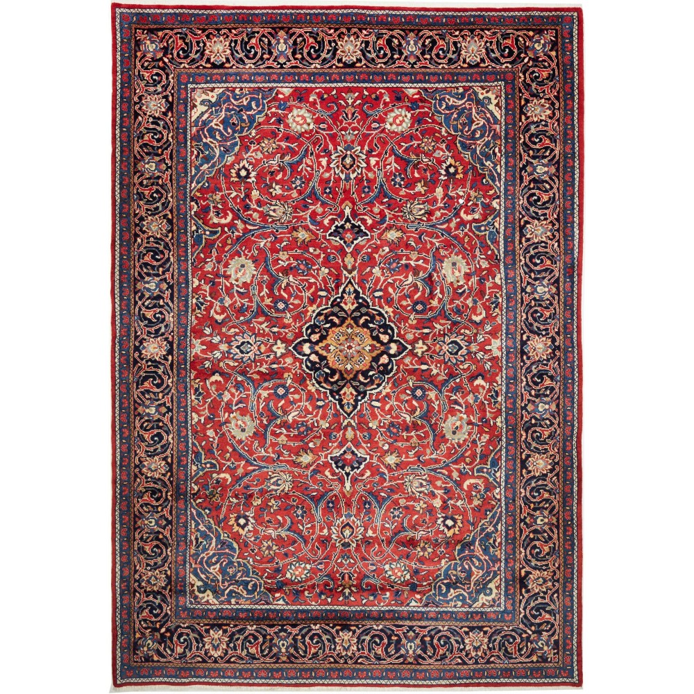 Tappeto Sarough Persia marrone grigio 210x310 Tappeto Sarough Persia marrone grigio 210x310