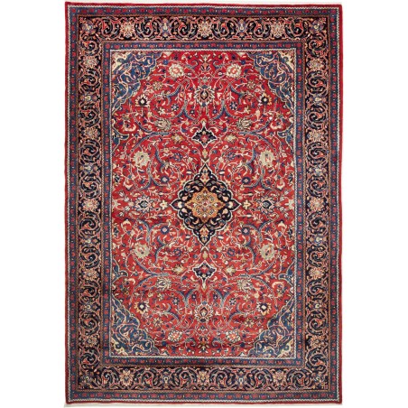 Tappeto Sarough Persia marrone grigio 210x310