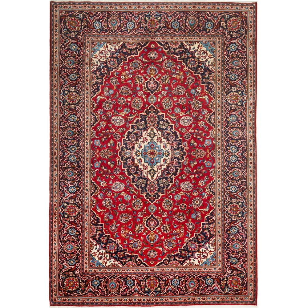 Tappeto Ardakan Persia marrone giallo 200x298 Tappeto Ardakan Persia marrone giallo 200x298
