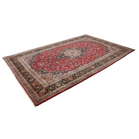 Tappeto Ardakan Persia marrone giallo 196x303