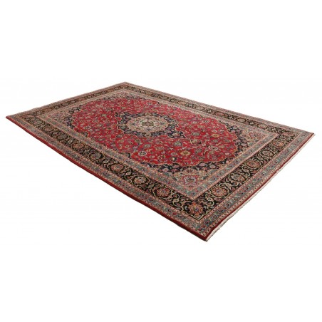 Tappeto Ardakan Persia marrone giallo 196x303
