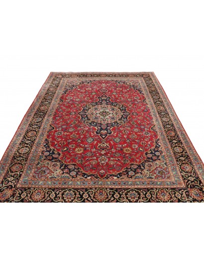 Tappeto Ardakan Persia marrone giallo 196x303