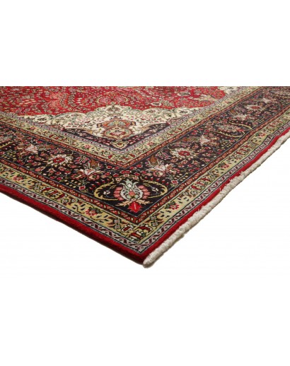 Tappeto Tabriz Persia marrone beige 252x340