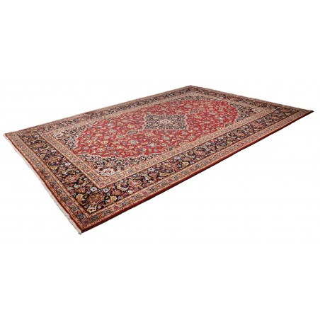 Tappeto Nadjafabad Persia marrone blu 257x378