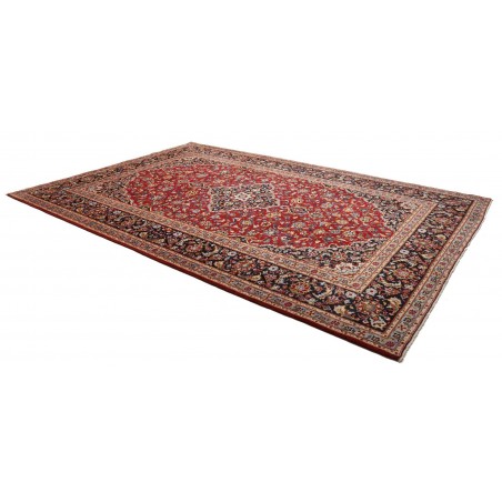 Tappeto Nadjafabad Persia marrone blu 257x378