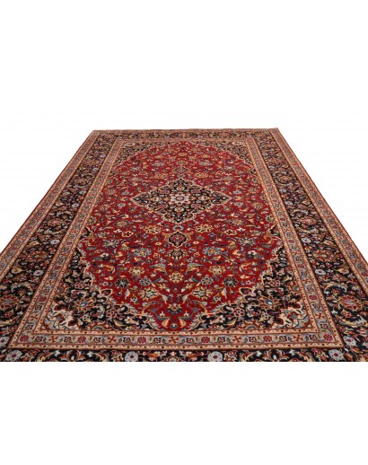 Tappeto Nadjafabad Persia marrone blu 257x378