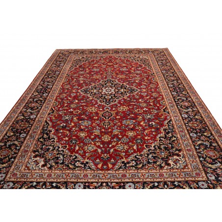 Tappeto Nadjafabad Persia marrone blu 257x378