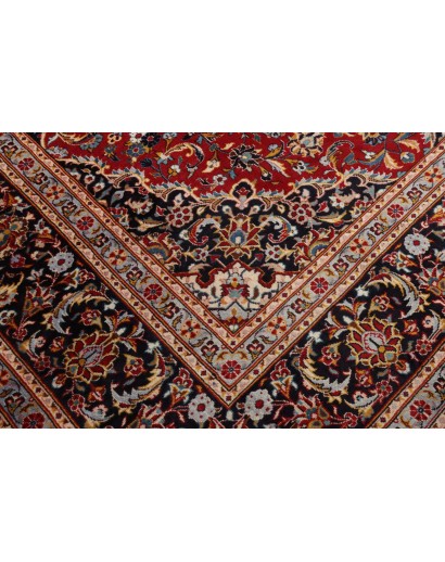 Tappeto Nadjafabad Persia marrone blu 257x378