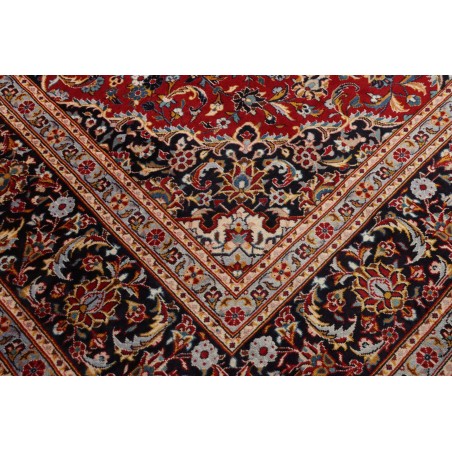 Tappeto Nadjafabad Persia marrone blu 257x378