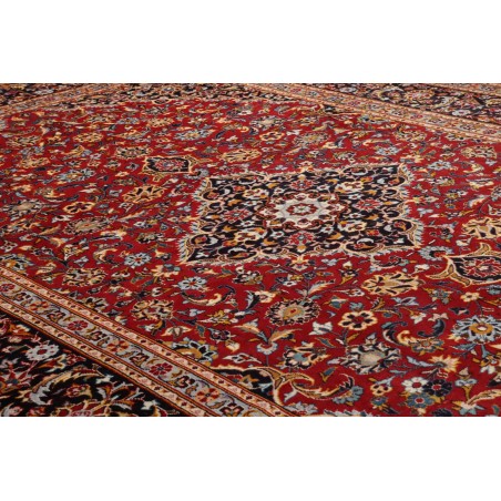 Tappeto Nadjafabad Persia marrone blu 257x378