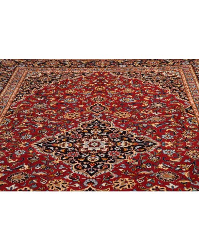 Tappeto Nadjafabad Persia marrone blu 257x378