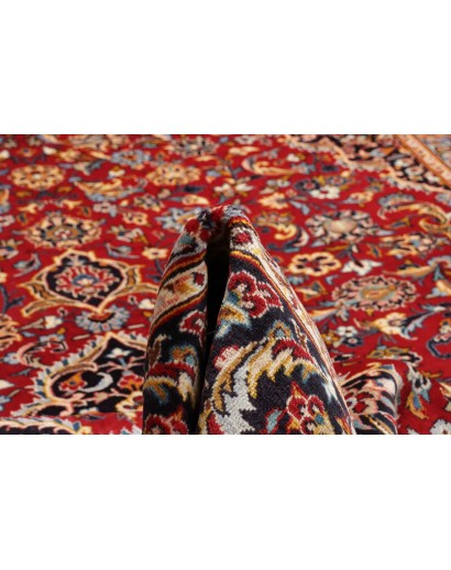 Tappeto Nadjafabad Persia marrone blu 257x378