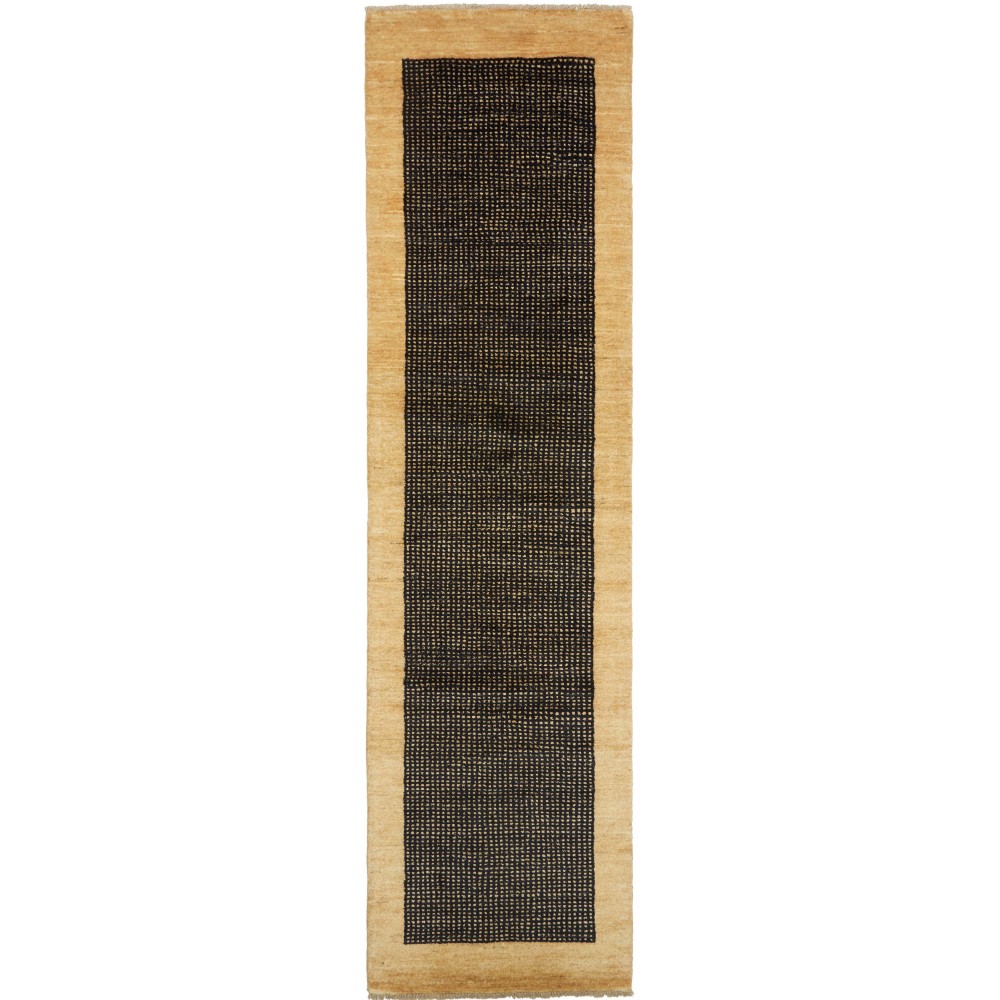 Tappeto Shayan Pakistan grigio marrone 81x305 Tappeto Shayan Pakistan grigio marrone 81x305