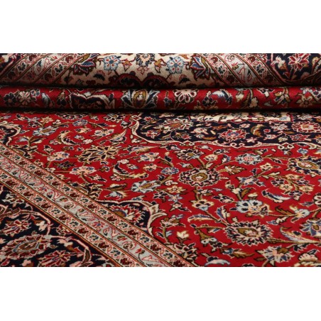 Tappeto Ardakan Persia marrone blu 246x349