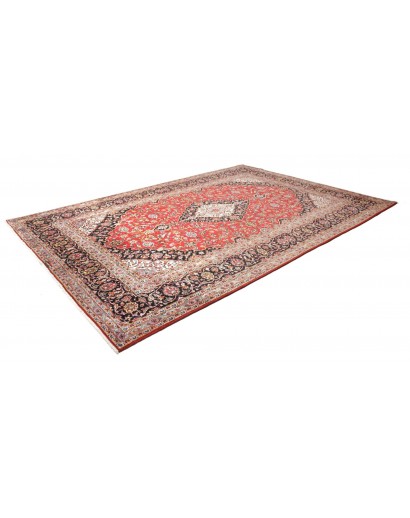 Tappeto Ardakan Persia marrone bianco 253x366