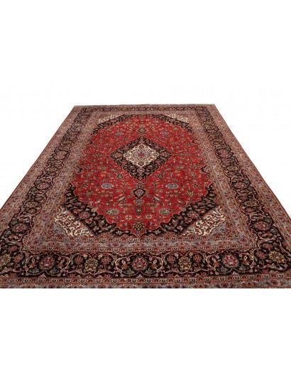 Tappeto Ardakan Persia marrone bianco 253x366