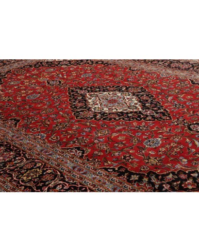 Tappeto Ardakan Persia marrone bianco 253x366