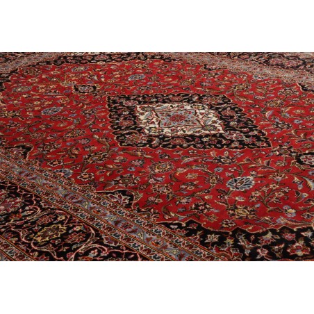 Tappeto Ardakan Persia marrone bianco 253x366