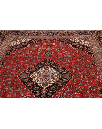 Tappeto Ardakan Persia marrone bianco 253x366