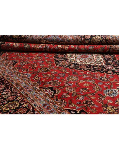 Tappeto Ardakan Persia marrone bianco 253x366