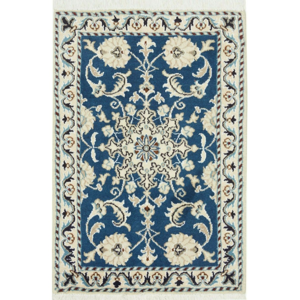 Tappeto Nain Kashmar Persia beige grigio 60x90 Tappeto Nain Kashmar Persia beige grigio 60x90