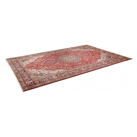 Tappeto Tabriz Persia marrone giallo 230x338