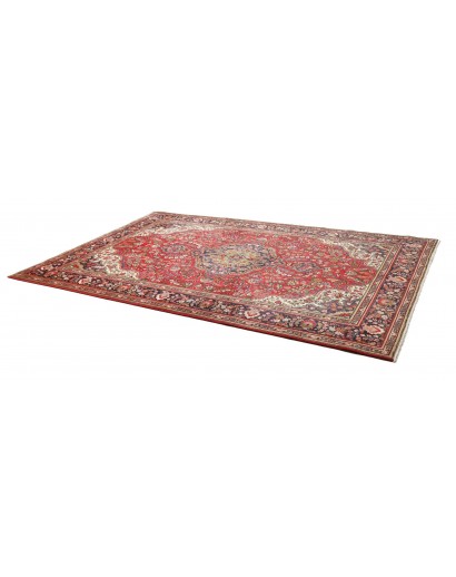 Tappeto Tabriz Persia marrone giallo 230x338