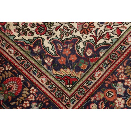 Tappeto Tabriz Persia marrone giallo 230x338