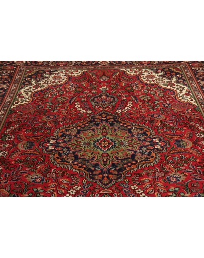 Tappeto Tabriz Persia marrone giallo 230x338