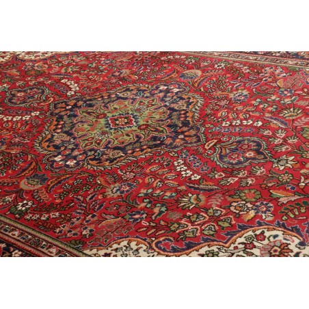 Tappeto Tabriz Persia marrone giallo 230x338