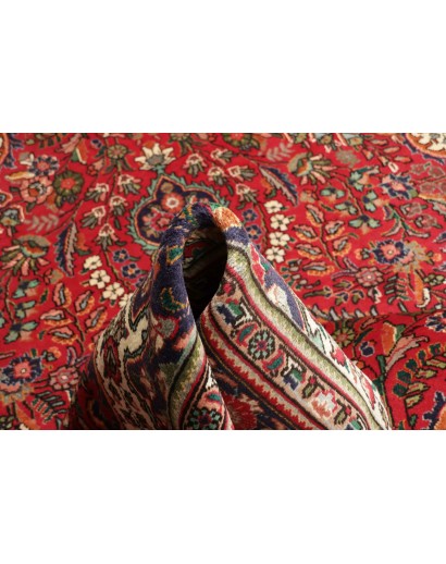 Tappeto Tabriz Persia marrone giallo 230x338