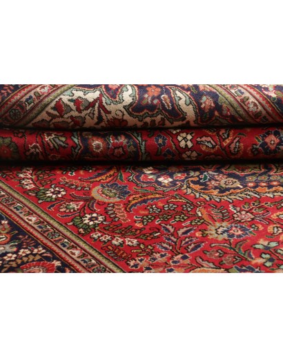 Tappeto Tabriz Persia marrone giallo 230x338