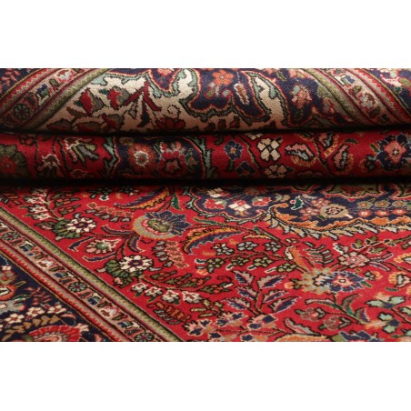 Tappeto Tabriz Persia marrone giallo 230x338