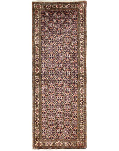 Tappeto Bidjar Persia azzurro giallo 77x207