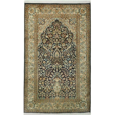 Tappeto Kashmir India bianco 98x160
