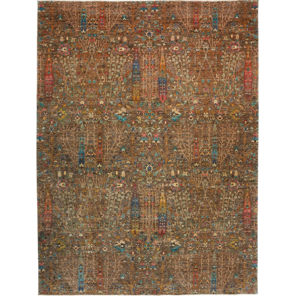 Tappeto Shahi Fine Pakistan azzurro marrone 245x331 Tappeto Shahi Fine Pakistan azzurro marrone 245x331