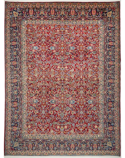 Tappeto Kerman Persia bianco 258x350