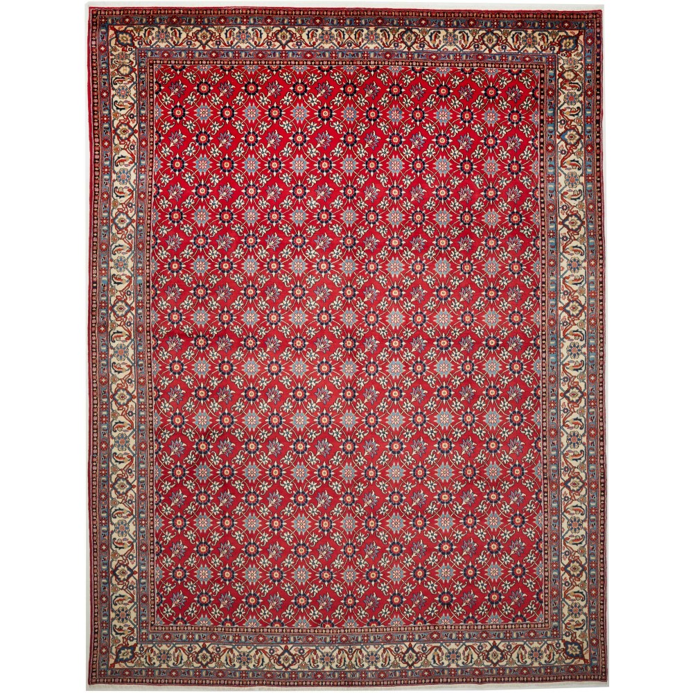 Tappeto Varamin Persia marrone grigio 293x388 Tappeto Varamin Persia marrone grigio 293x388