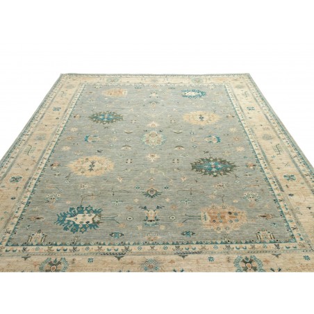 Tappeto Malka Pakistan azzurro grigio 243x311