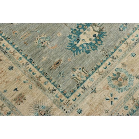 Tappeto Malka Pakistan azzurro grigio 243x311