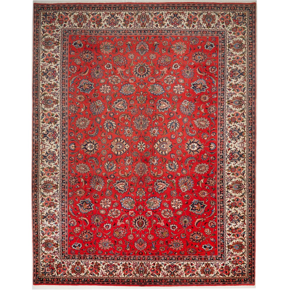 Tappeto Sarough Persia marrone beige 300x380 Tappeto Sarough Persia marrone beige 300x380