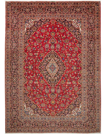 Tappeto Ardakan Persia marrone giallo 266x370