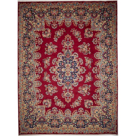 Tappeto Kerman Persia marrone bianco 306x407